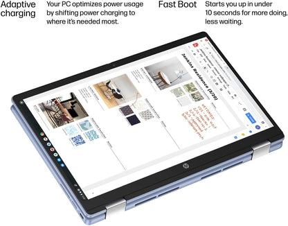HP HP Chromebook X360 14b 2-in-1 Laptop Bundle