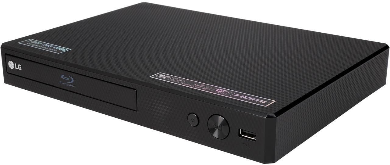 LG BP350 Blu-ray Player Streaming Wi-Fi Black
