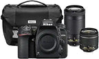 Nikon CRTE1NKD7500X2LN D7500 DSLR Lens Kit (Renewed)