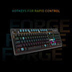 MSI Forge GK300 Combo Blue Gaming Keyboard Mouse