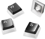 SteelSeries 60200 PRISMCAPS Pudding-Style Keycaps Black