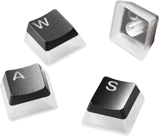 SteelSeries 60200 PRISMCAPS Pudding-Style Keycaps Black