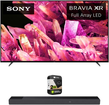 Sony E70SNXR85X90K 85-Inch Bravia XR 4K HDR Smart TV Bundle