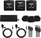 Rode Wireless GO II Dual Channel Microphone System + Lavalier