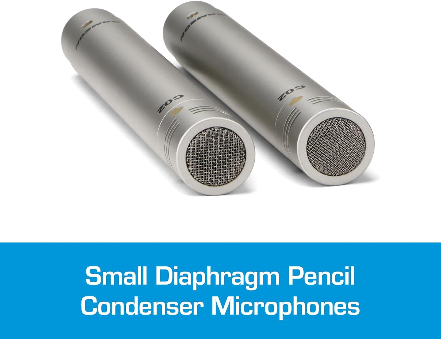 Samson SAM C02PR Pencil Condenser Microphone Stereo Set