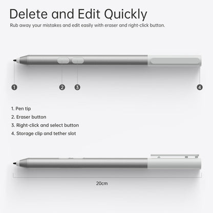 Microsoft Surface Pen 1896 Platinum Stylus