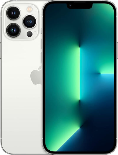 Apple 13 Pro Max 128GB Silver Unlocked (Renewed)