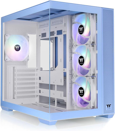 Thermaltake CA-1Z2-00MFWN-00 View 380 TG ARGB Hydrangea Blue ATX Case