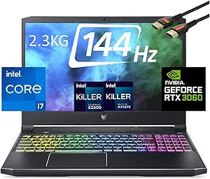 Acer Helios 300 Gaming Laptop RTX 3060 144Hz (Upgraded)