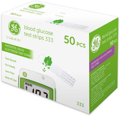 GE GE333TS Blood Glucose Test Strips