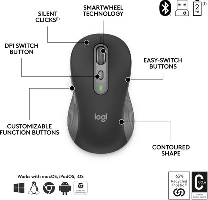 Logitech 920-012427 Wireless Keyboard and Mouse Combo Quiet