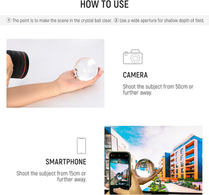 Neewer 10099591 K9 Crystal Ball 3-Pack with Stands