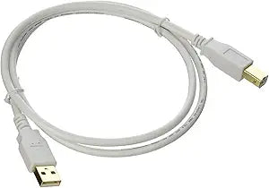 Monoprice 108615 3ft USB 2.0 A to B Cable (2-Pack) — main product image