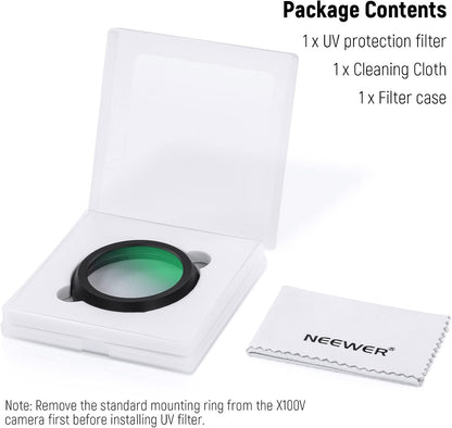 Neewer 10102285 UV Protection Filter for Fujifilm X100 Series