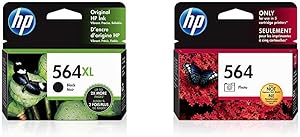 HP 564XL/564 Black & Photo Ink Cartridge Combo Pack — main product image