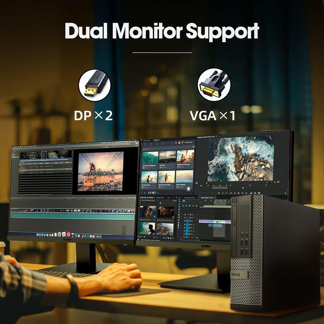 Dell Optiplex 7010 i7 Desktop PC 24" Monitor Bundle