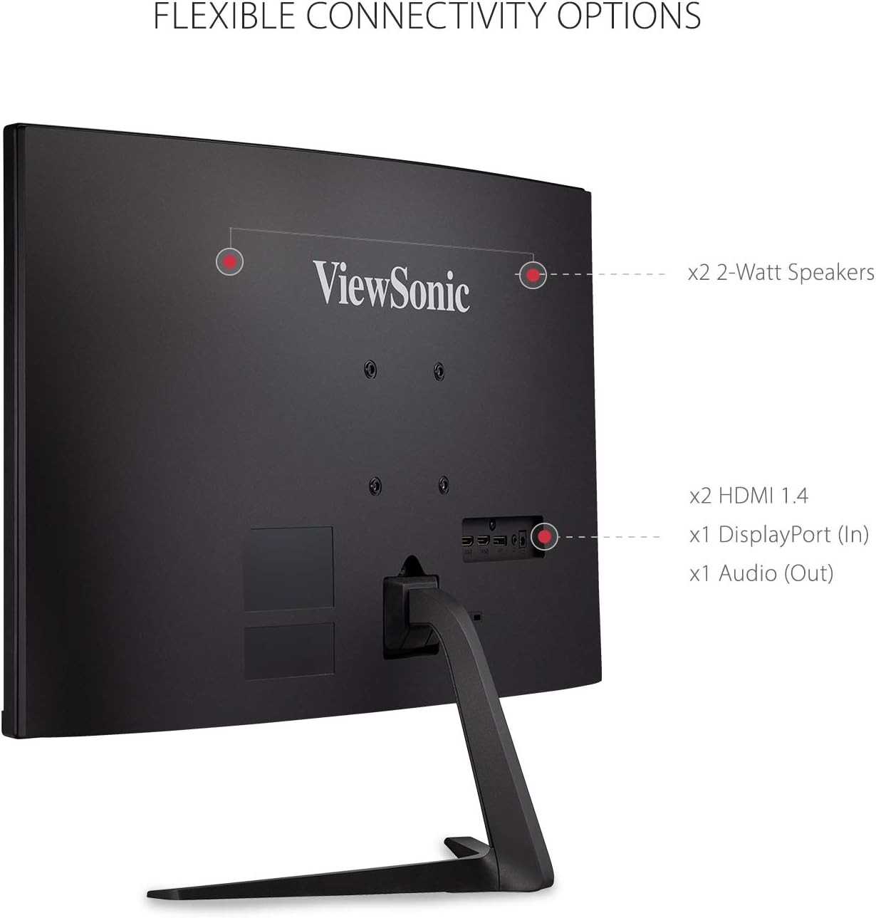 ViewSonic VX3218-PC-MHD 32-Inch 180Hz Curved Gaming Monitor