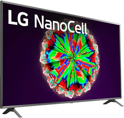 LG E9LG75NANO80 75-Inch 4K NanoCell Smart TV Bundle