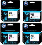 HP 711 Ink Cartridge Bundle for DesignJet Printers