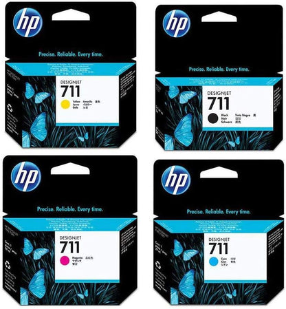 HP 711 Ink Cartridge Bundle for DesignJet Printers