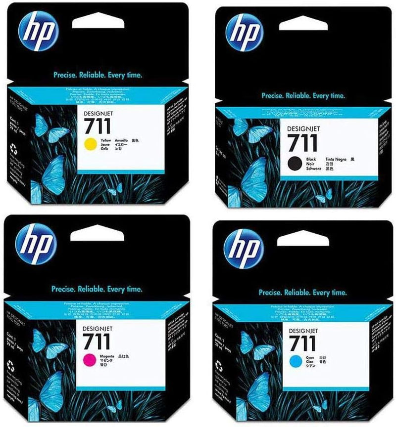 HP 711 Ink Cartridge Bundle for DesignJet Printers — main product image