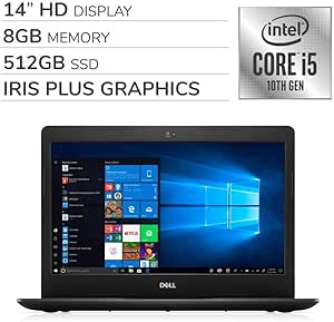 Dell Inspiron 14" Premium HD Laptop (Renewed)