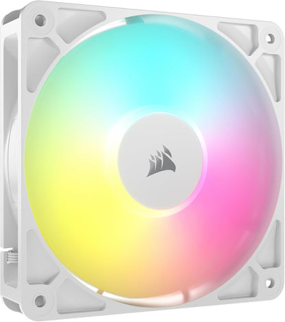 Corsair RS120 ARGB 120mm PWM White Fan Single