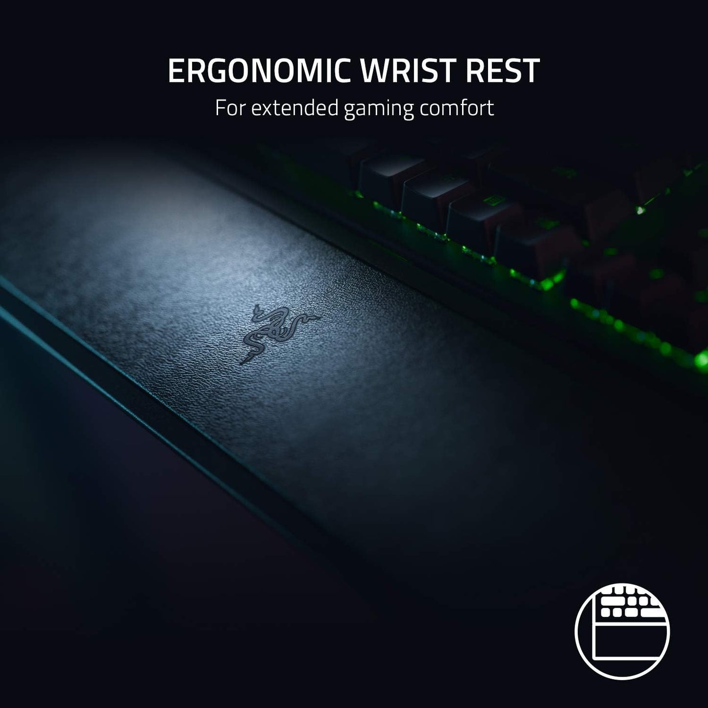 Razer BlackWidow V3 Yellow Switch RGB Gaming Keyboard Renewed