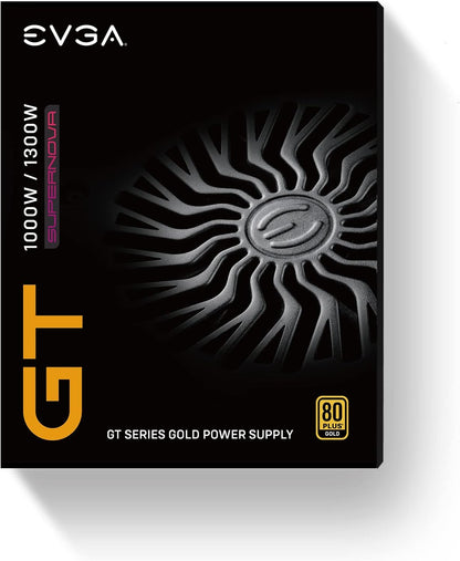 EVGA 220-GT-1300-X1 1300 GT 80 Plus Gold Fully Modular PSU
