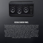 Blackmagic Design BMD-DV/RES/BBPNLMIC Davinci Resolve Micro Panel - Control Surface