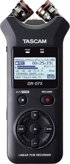 Tascam DR-07X Handheld Digital Audio Recorder