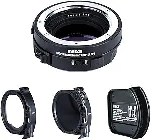 Meike MK-EFTE-C EF to Sony E Mount VND Filter Adapter