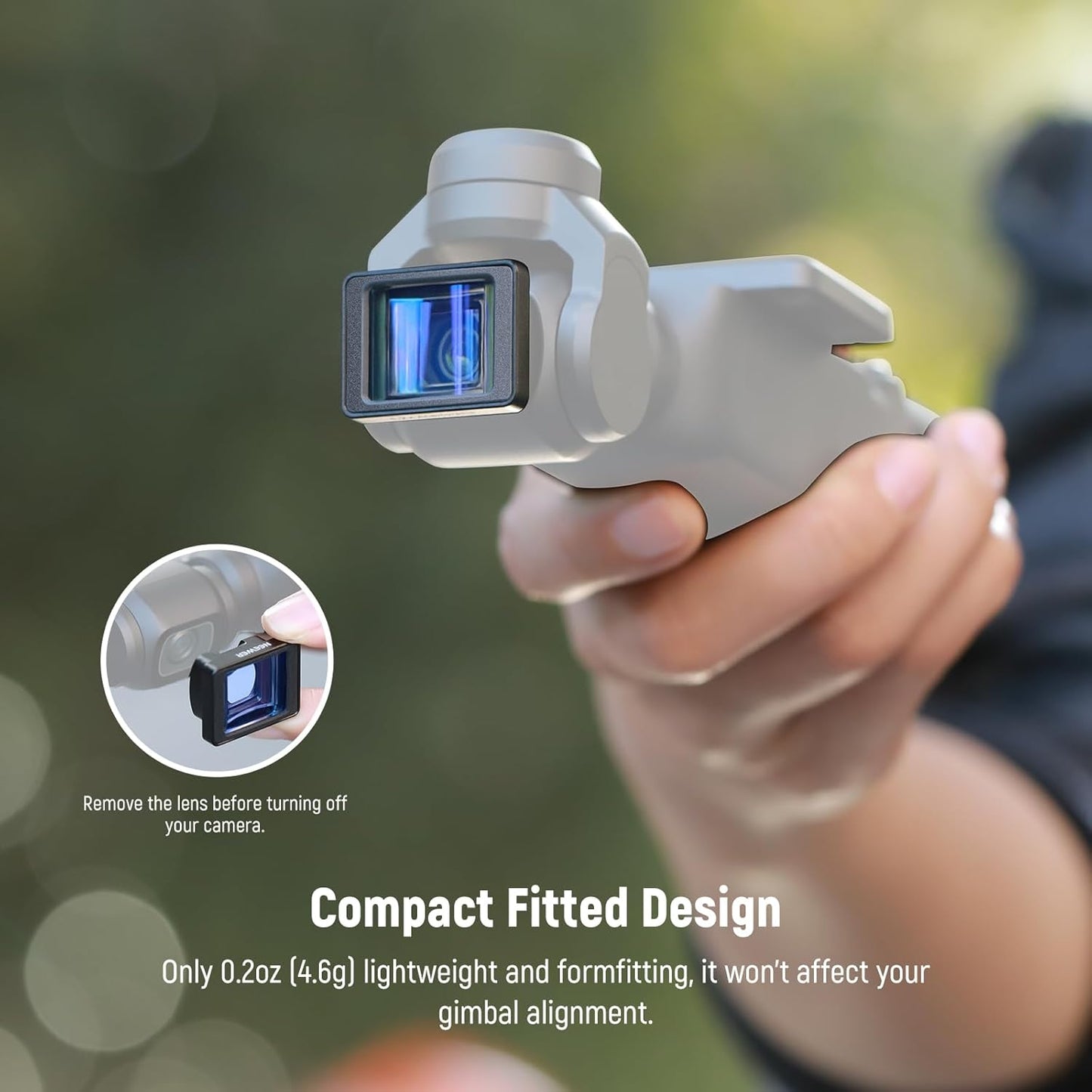 Neewer DJI Osmo Pocket 3 1.2X Anamorphic Lens