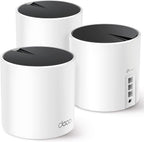 TP-Link Deco X55(3-Pack) AX3000 WiFi 6 Mesh System (Renewed)
