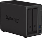 Synology DS723+ Ryzen 8TB SSD NAS Server