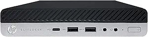 HP EliteDesk 800 G4 Mini i5 Desktop Renewed