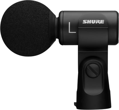 Shure MV88+ USB Microphone: Stereo Condenser for Recording
