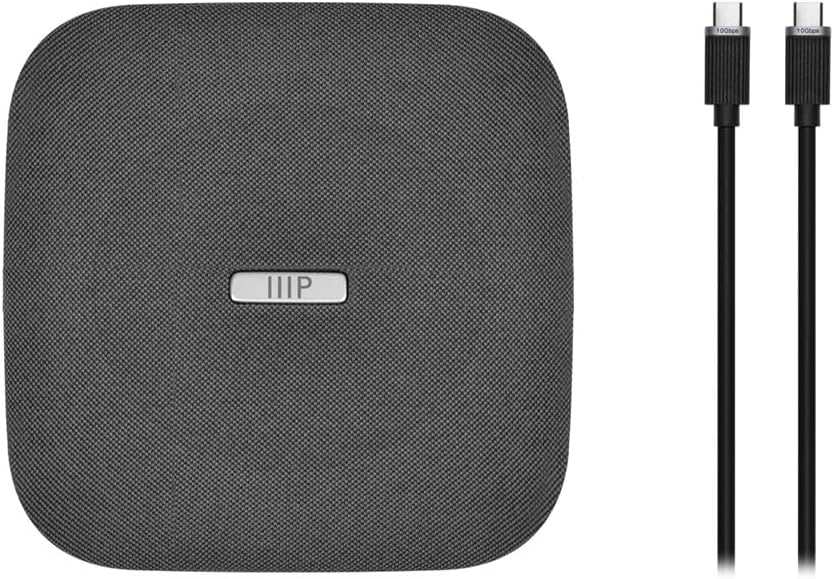 Monoprice 144709 Conference Room Speakerphone Dock Bluetooth