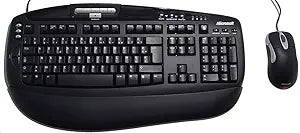 Microsoft A4B-00007 Business Keyboard and Optical Mouse — main product image