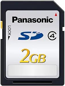 Panasonic RP-SDL02GJ1K 2GB SDHC Class 4 Memory Card — main product image