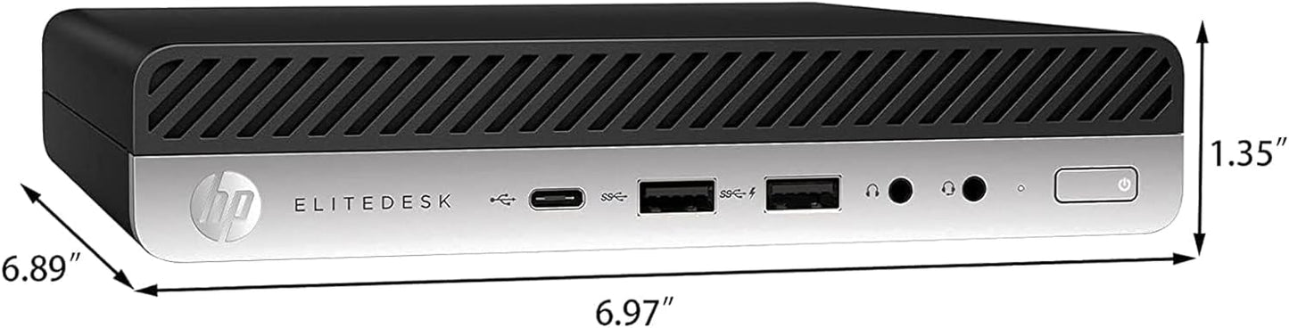 HP EliteDesk 800 G5 i7 Mini PC (Renewed)