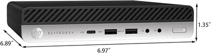 HP EliteDesk 800 G5 i7 Mini PC (Renewed)