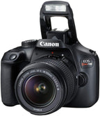 Canon eos Rebel T100 DSLR Camera - 18-55mm Lens Bundle (Renewed)