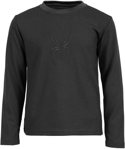 Spyder Debossed Boy's Thermal Long Sleeve Shirt