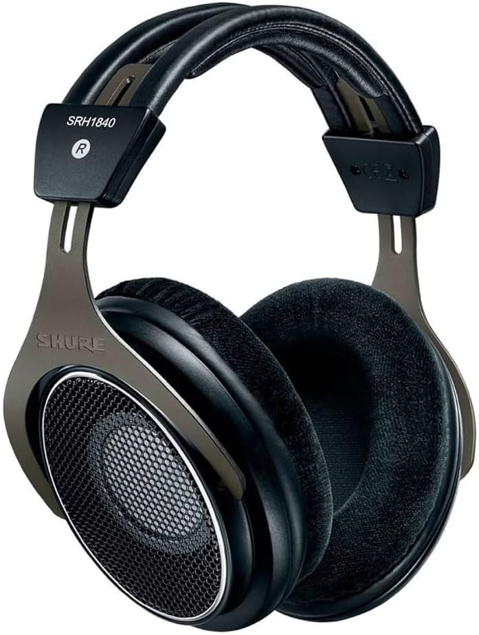 Shure SRH1840-BK Professional Open Back Studio Headphones