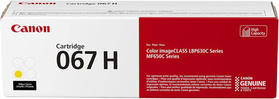 Canon 5103C001 067 High Capacity Yellow Toner Cartridge