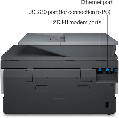 HP OfficeJet 9012e Renewed All-in-One Printer: Ink Included