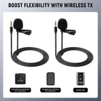 Neewer 21000069 Lavalier Lapel Microphones Pack