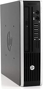 HP Compaq 8200 Elite USFF Desktop: i5, 4GB, 250GB (Renewed) — main product image