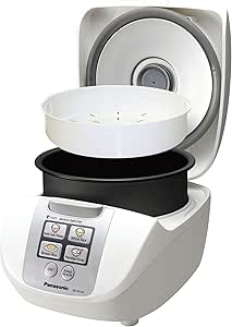 Panasonic SR-DF101 Fuzzy Logic Rice Cooker - 5 Cup, One-Touch